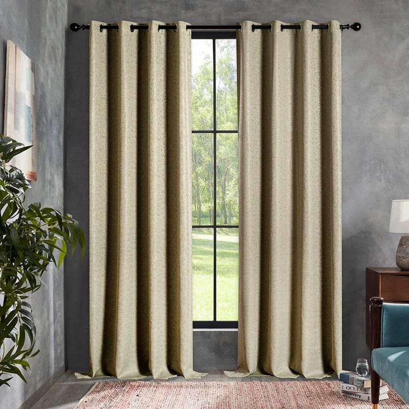 Cortina BO Greenvalley Color Verde de 140 x 240 Cm