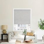 Cortina Enrollable BO Motorizada Color Gris Claro de 150 x 240 cm