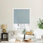 Cortina Enrollable BO Motorizada Color Gris Claro de 150 x 240 cm