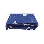 Set de Sábanas 3 Piezas Tamaño Imperial Diseño Espacio Color Azul