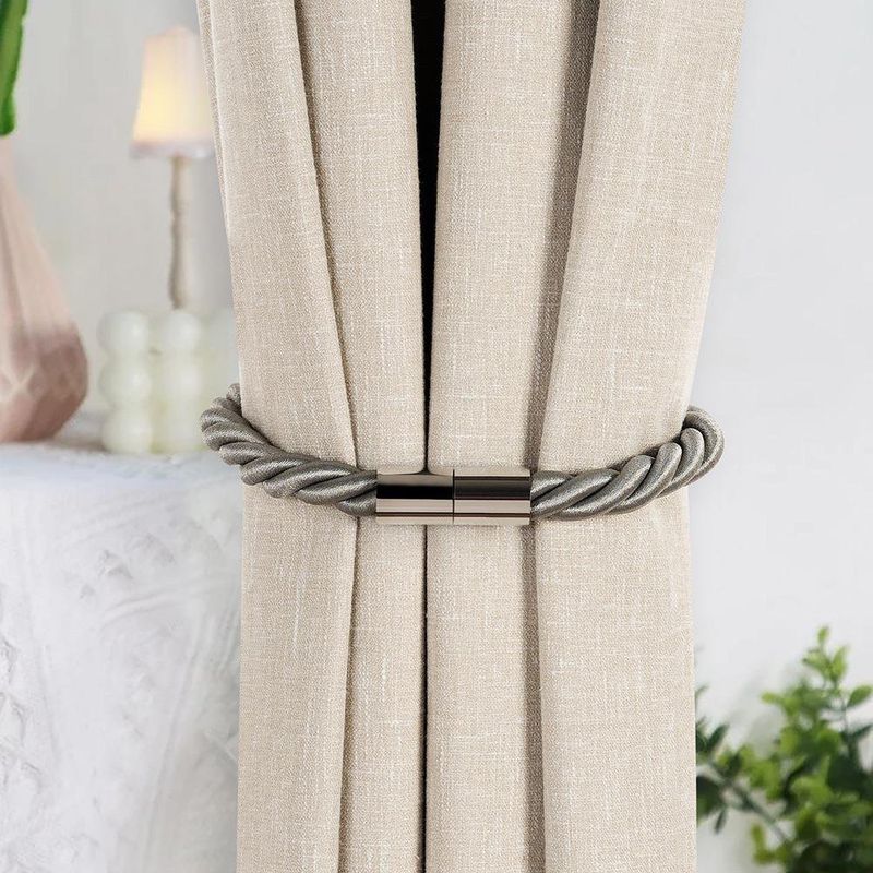 Sujetador para Cortina Trenzado 16 mm en Set de 2 Piezas Colores Surtidos