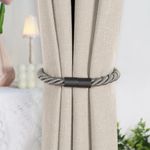 Sujetador para Cortina Trenzado de 16 mm en Set de 2 Piezas Colores Surtidos