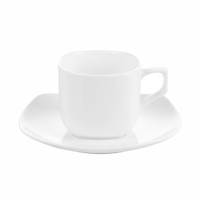 Taza de Porcelana con Plato 3 Oz