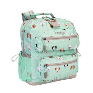 Mochila Escolar Bentgo Estampado Perritos Color Aqua