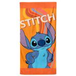 Toalla Diseño Stitch Color Naranja 119 x 64 Cm