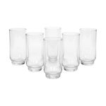 Set de 6 Vasos de Vidrio Lights 14 Oz