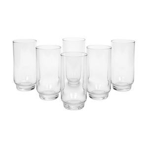 Set de 6 Vasos de Vidrio Lights 14 Oz