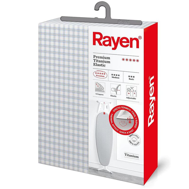 Funda Elástica para Planchar Titanium Premium 127x51 Cm Diseños Surtidos