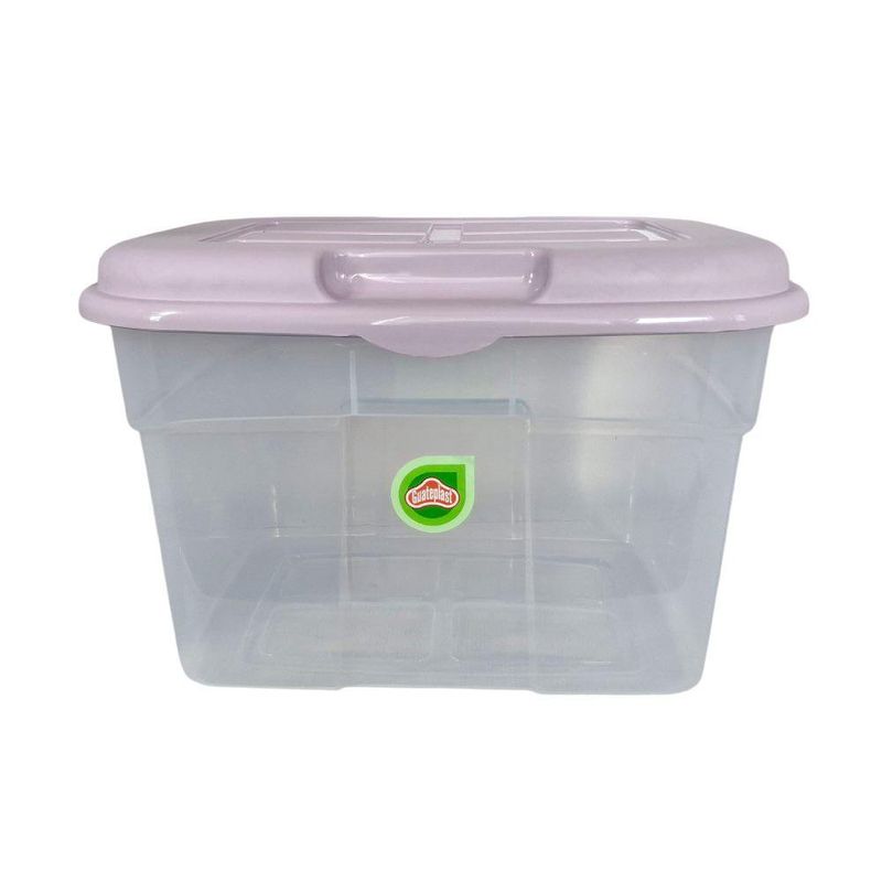 Caja Plástica Jumbito de 32 L Color Lila