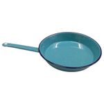 Sartén Cónico de 26 cm de Peltre Color Azul Turquesa