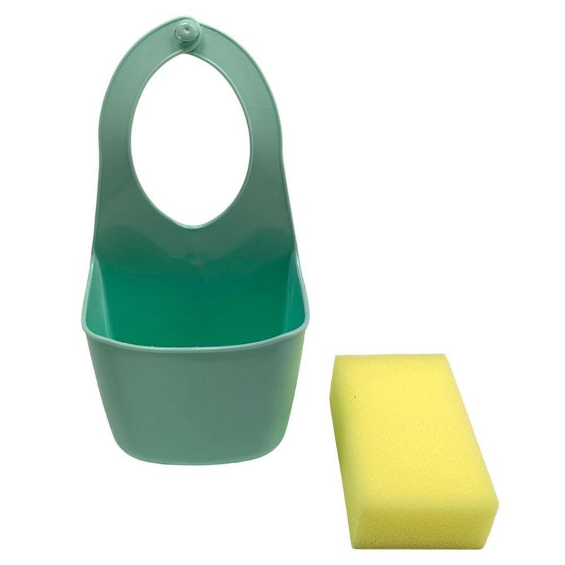 Porta Esponja con Bandeja de Plástico en Colores Surtidos