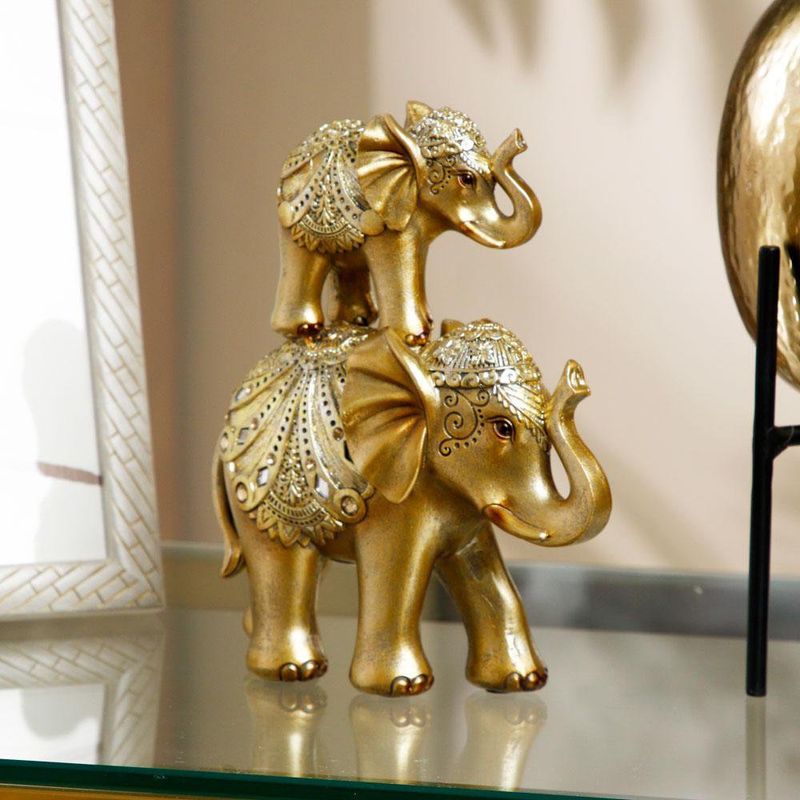 Elefante Decorativo Dorado