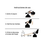 Extintor Portátil De Emergencia Tipo Abc De 500 G - Truper