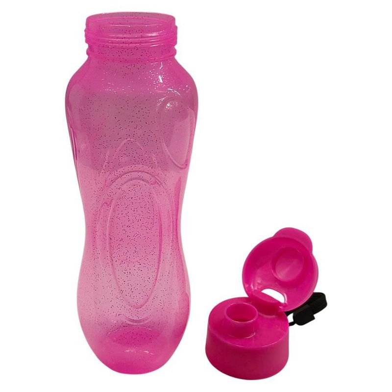 Pachón Happy de 32 oz con Tapa Abatible Color Rosado