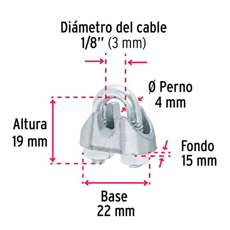 1/8 plg
