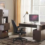 Escritorio Moderno Topacio Color Café 120x60x76 cm