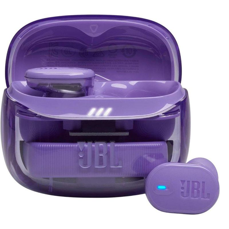 Audífonos Inalámbricos JBL Tune Buds 2 Ghost Color Morado