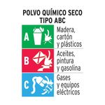 Extintor Portátil De Emergencia Tipo Abc De 500 G - Truper
