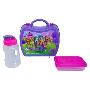 Set de Lonchera de Princesas con Pachón y Plato