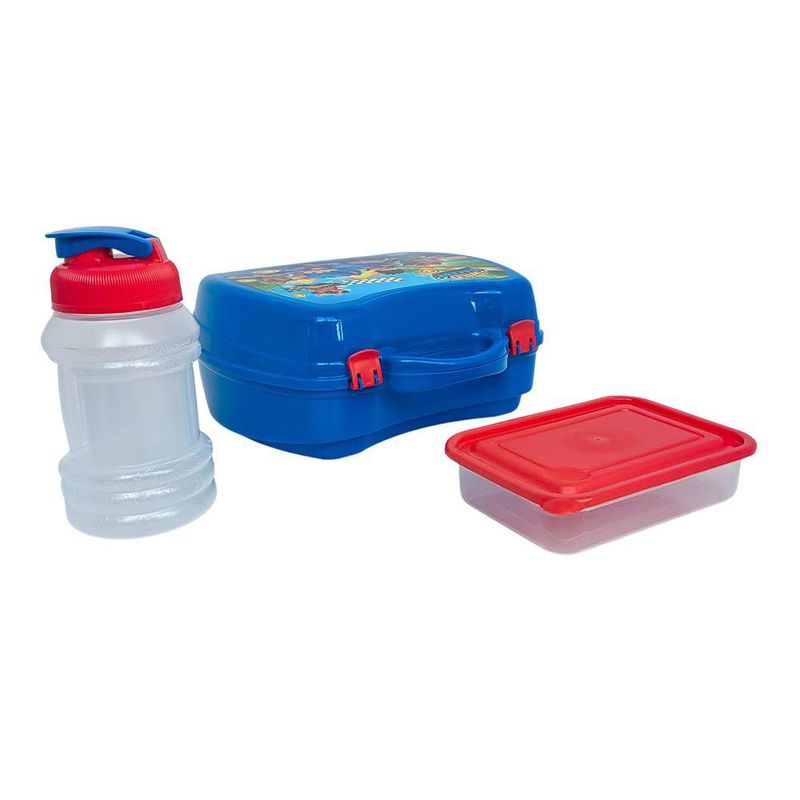 Set de Lonchera Wild Racers con Pachón y Plato