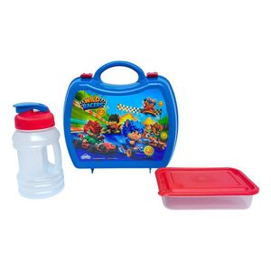 Set de Lonchera Wild Racers con Pachón y Plato