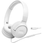 Audífonos JBL TUNE 520C USB‑C Color Blanco