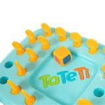 Juego de Memoria TaTeTi con Fichas de Colores y Dado