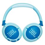 Audífonos Inalámbricos JBL Junior 470NC para Niños Color Azul