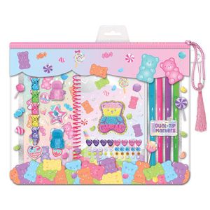 Libreta con Accesorios Diseño de Ositos y Dulces