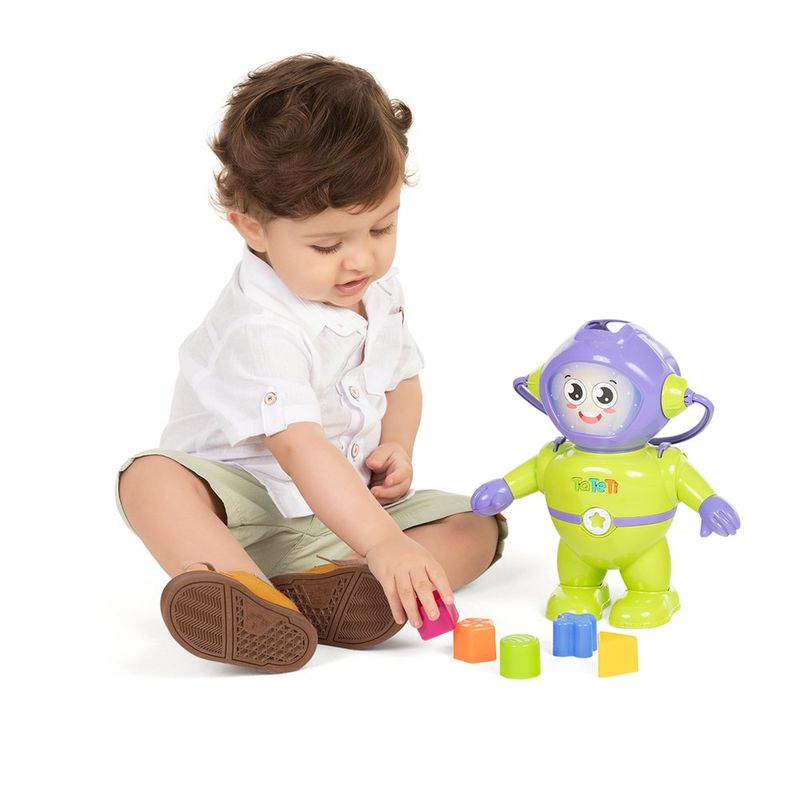 Astrobaby TaTeTi Didáctico con Figuras para Encajar