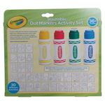 Set de Actividades Crayola Dot Markers Lavables 30 Hojas