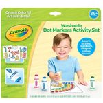 Set de Actividades Crayola Dot Markers Lavables 30 Hojas