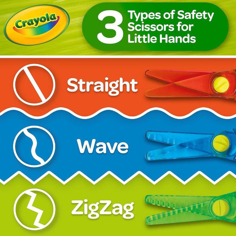Set de Actividades Crayola Scissor Skills con Tijeras y Figuras