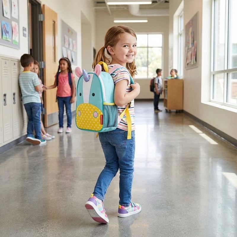 Mochila Infantil Estilo Unicornio