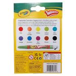 Set de 10 Crayones Retráctiles Crayola Mini Twistables