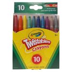 Set de 10 Crayones Retráctiles Crayola Mini Twistables