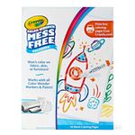 Hojas para colorear Crayola Color Wonder Mess Free 50 piezas