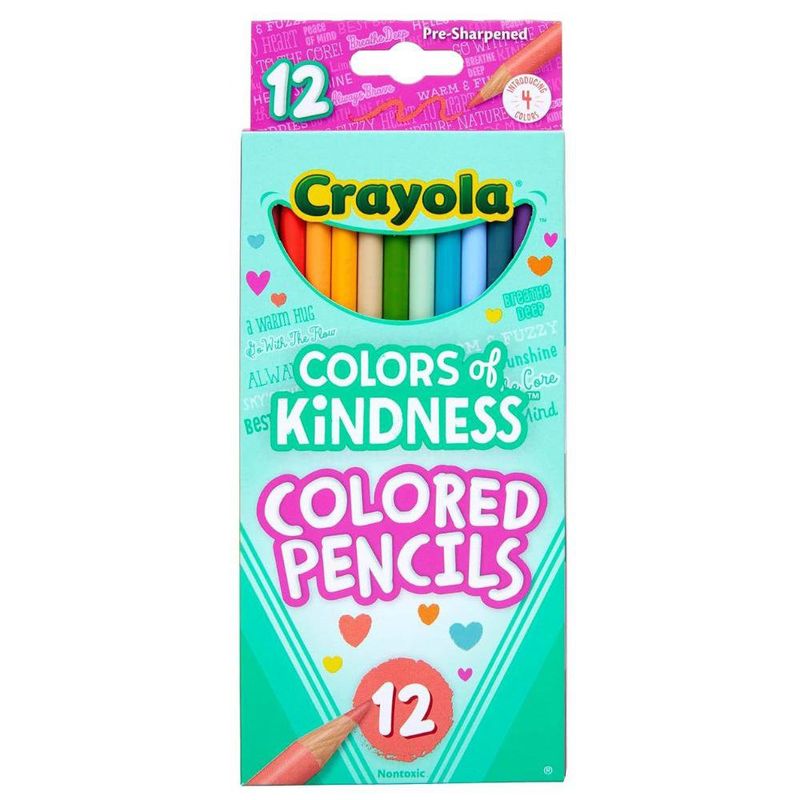 Set de 12 Crayones de Madera Crayola Colors Of Kindness
