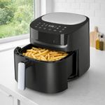 Freidora de Aire Negra de 7.2 L