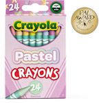 Set de 24 Crayones Pastel Crayola No Tóxicos