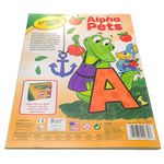 Libro para Colorear Crayola Alpha Pets de 96 páginas