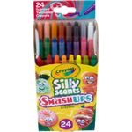 Set de 24 Crayones Retráctiles Crayola Silly Scents Aromatizados