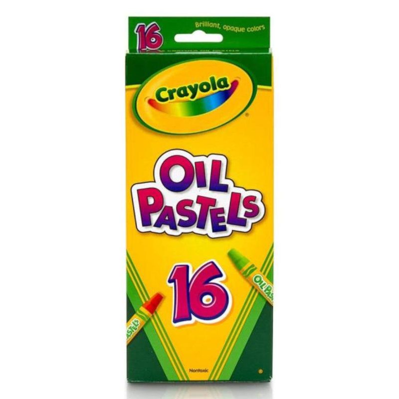 Set Crayola de 16 Crayones Tipo Pastel al Óleo No Tóxicos