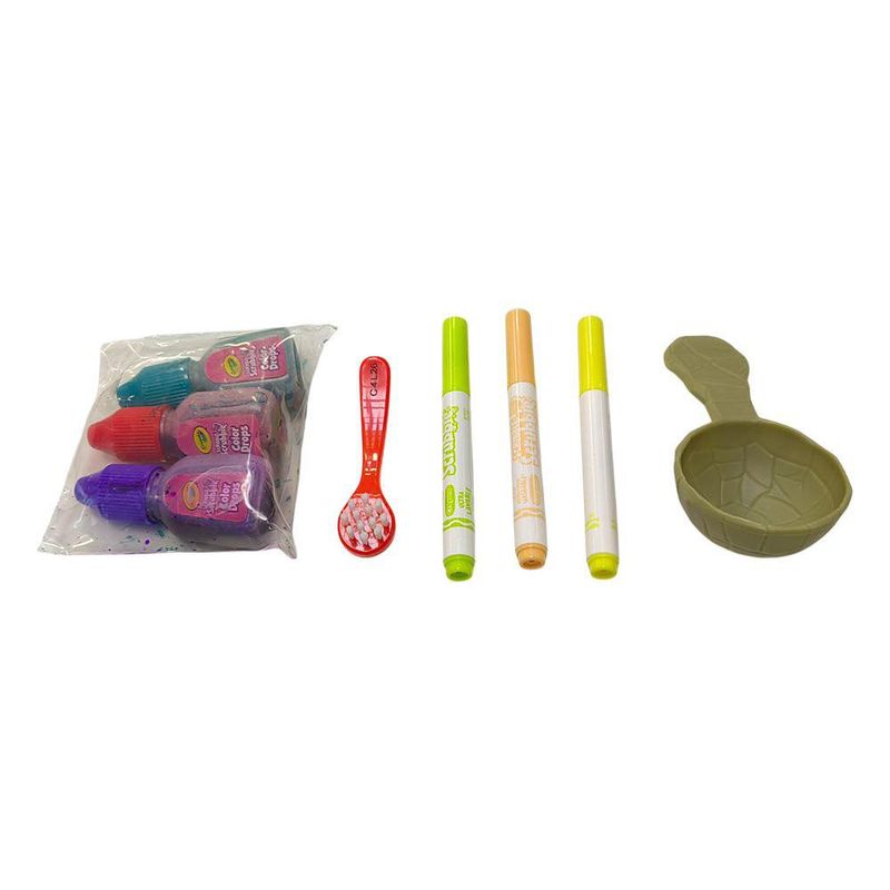 Set Crayola Scribble Scrubbie Dinosaurios con Cascada y Accesorios
