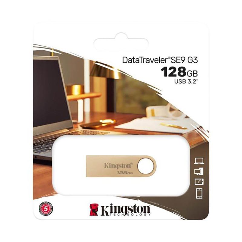 Memoria USB Kingston DataTraveler SE9 G3 de 128 GB USB 3.2