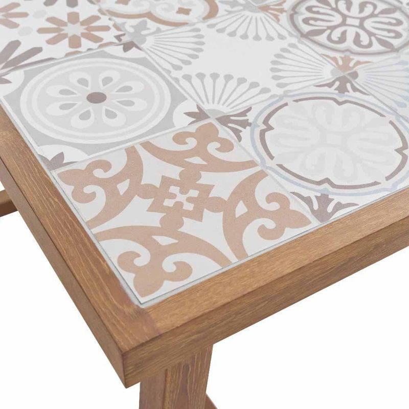 Mesa Jardín Alta Cerámica Gaia 4 Personas