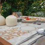 Mesa Jardín Alta Cerámica Gaia 4 Personas