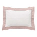 Funda para Cojín de 31 x 41 cm Landon con Borde Rosado