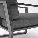 Set de Exterior Coffee Lyra Gris 4 Pzas