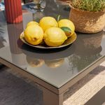 Set de Exterior Coffee Lyra Gris 4 Pzas